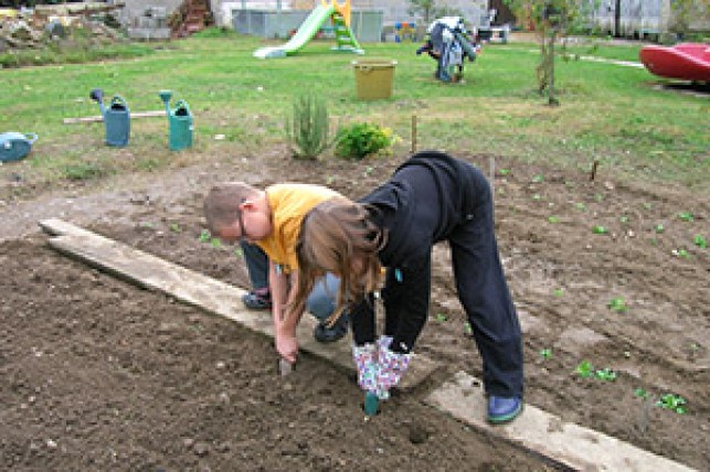 Mon jardin à l’école